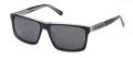 Harley-Davidson HD0977X Shiny Black / Smoke Polarized (01D) Sunglasses - Color Image