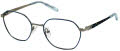 Hello Kitty HK 356 Blue (3) Eyeglasses - Color Image