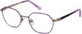 Hello Kitty HK 356 Purple (2) Eyeglasses - Color Image