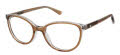Hello Kitty HK 361 Khaki/Crystal (2) Eyeglasses - Color Image