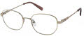 Hello Kitty HK 367 Shiny Gold (2) Eyeglasses - Color Image