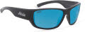 Hobie Bluefin Float BLUEFIN FLOAT SATIN BLACK / GREY W/ COBALT MIRROR POLARIZED NYLON LENS (BLUEFIN-B010168) Sunglasses - Color Image
