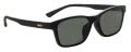 Hobie Crescent SATIN BLACK FRAME / BLUEBLOCKER LENS / GREY POLARIZED PC LENS CLIP (CRESCENT-010108) Sunglasses - Color Image