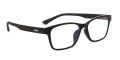 Hobie Crescent Satin Black Frame / Blueblocker Lens (CRESCENT-010199) Sunglasses - Color Image