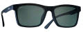 Hobie Lennox SATIN BLACK FRAME / BLUEBLOCKER LENS / GREY POLARIZED PC LENS CLIP (LENNOX-010108) Sunglasses - Color Image