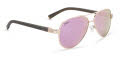 Hobie LOMA Shiny Rose Gold / Crystal Brown / Grey /Pink Mirror (LOMA-942352) Sunglasses - Color Image