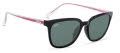 Hobie Monica Gloss Black/Crystal Clear/Grey Polarized PC Lens (MONICA-001408) Sunglasses - Color Image