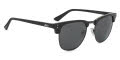 Hobie Pendleton SHINY BLACK / GUNMETAL FRAME / GREY POLARIZED PC LENS (PENDLET-009008) Sunglasses - Color Image