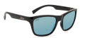 Hobie Woody Sport WOODY SPORT SHINY BLACK FRAME / GREY W/ COBALT MIRROR POLARIZED PC LENS (WOODYSP-000068) Sunglasses - Color Image