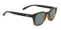 Hobie Wrights SHINY BLACK / WOOD GRAIN FADE FRAME / GREY POLARIZED PC LENS (WRIGHTS-002908) Sunglasses - Color Image