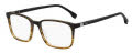 Hugo Boss BOSS 1436 Brown Horn (EX4) Eyeglasses - Color Image