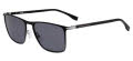 Hugo Boss Boss 1004/S/IT Black Grey / Grey (0O6W/IR) Sunglasses - Color Image