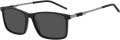 HUGO Hg 1099/S Matte Black / Grey (0003/IR) Sunglasses - Color Image