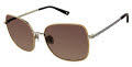Jimmy Crystal New York JCS487 Khaki Sunglasses - Color Image