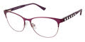Jimmy Crystal New York Uvita Lavender Eyeglasses - Color Image