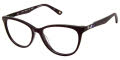 Jimmy Crystal New York Savona Amethyst Eyeglasses - Color Image