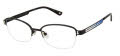 Jimmy Crystal New York Spetses Black Eyeglasses - Color Image