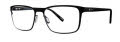 Jhane Barnes Lemniscate Black Eyeglasses - Color Image
