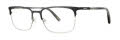 Jhane Barnes Modus Black Eyeglasses - Color Image