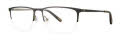 Jhane Barnes Partial Black Eyeglasses - Color Image