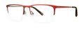 Jhane Barnes Partial Brick Eyeglasses - Color Image