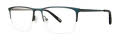 Jhane Barnes Partial Steel Eyeglasses - Color Image