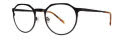 Jhane Barnes Probability Gunmetal Eyeglasses - Color Image