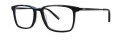 Jhane Barnes Secant Black Eyeglasses - Color Image