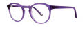Jhane Barnes Tessellate Purple Eyeglasses - Color Image