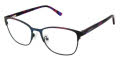 Jill Stuart JS 404 Navy (3) Eyeglasses - Color Image