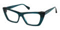 Jill Stuart JS 436 Aqua (3) Eyeglasses - Color Image