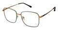 Jill Stuart JS 442 Black Copper Green (3) Eyeglasses - Color Image