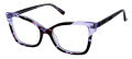 Jill Stuart JS 443 Purple (3) Eyeglasses - Color Image