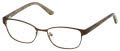 Jill Stuart JS 370 Brown (1) Eyeglasses - Color Image
