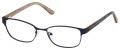 Jill Stuart JS 370 Navy (3) Eyeglasses - Color Image
