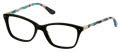 Jill Stuart JS 380 Black (2) Eyeglasses - Color Image