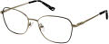 Jill Stuart JS 427 Gold/Black (2) Eyeglasses - Color Image