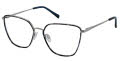 Jill Stuart JS 450 Blue Tortoise (2) Eyeglasses - Color Image