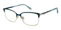 Jimmy Crystal New York Cancun Aqua Eyeglasses - Color Image