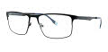 John Raymond Vector Black Eyeglasses - Color Image