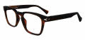 John Varvatos VJV432 Brown Horn Eyeglasses - Color Image
