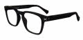 John Varvatos VJV432 Matte Black Eyeglasses - Color Image