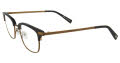 John Varvatos V162 Black Eyeglasses - Color Image