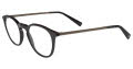 John Varvatos V371 Black Eyeglasses - Color Image