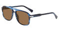 John Varvatos SJV553 Blue Sunglasses - Color Image