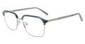 Jones New York VJOM370 Blue Horn Eyeglasses - Color Image