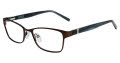 Jones New York VJOP155 - Petite Brown Eyeglasses - Color Image