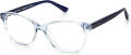 Juicy Couture Ju 218 Blue (0PJP) Eyeglasses - Color Image