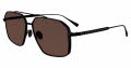 John Varvatos SJV563 Matte Black (0BLA) Sunglasses - Color Image