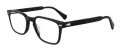 John Varvatos VJV433 Black w/Silver (0BLA) Eyeglasses - Color Image